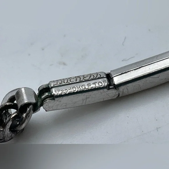 10K White Gold Rolled-Vintage Rare 1967-Tradition Women’s Watch  17 Jewels - Picture 4 of 5